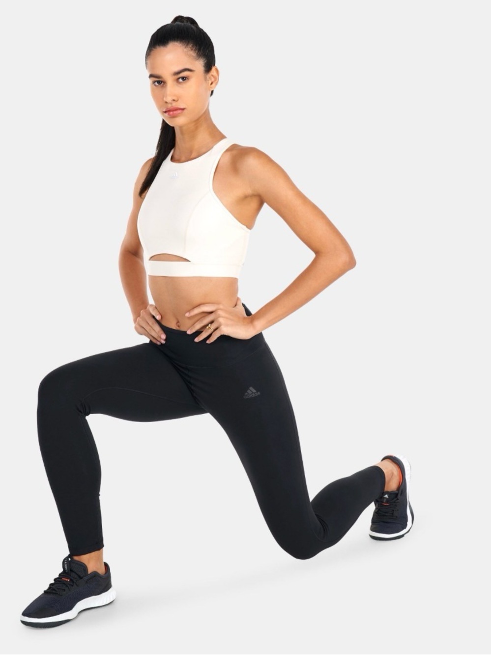 Adidas CoreFlow Studio Medium-
Support Bra - Picture 3 of 11
